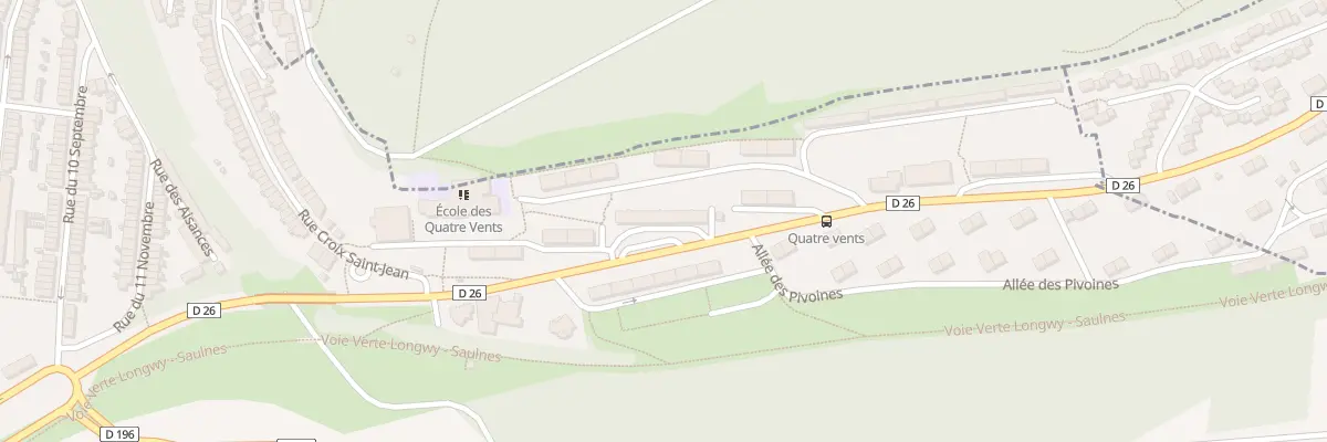 Plan du 15 Av de la Concorde à Herserange