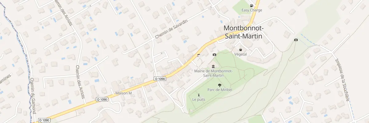 Plan du 451 Rue Général de Gaulle à Montbonnot-Saint-Martin
