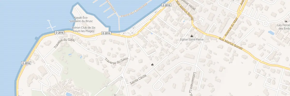 Plan du 455 Quai Saint Pierre à Six-Fours-les-Plages