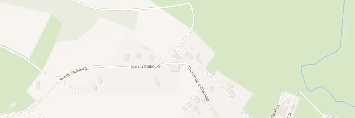 Plan du 10 Rue du Faubourg à Vellexon-Queutrey-et-Vaudey