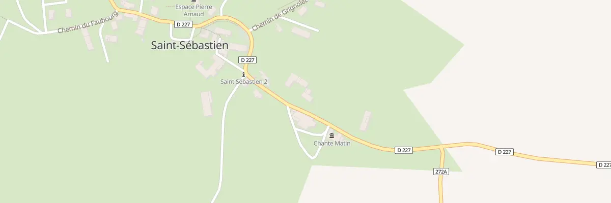 Plan du 236 Rte de la Renardière à Châtel-en-Trièves