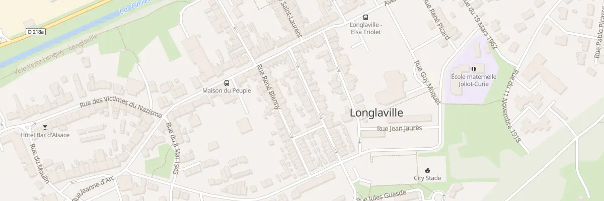 Plan du 12 Rue Sainte Barbe à Longlaville