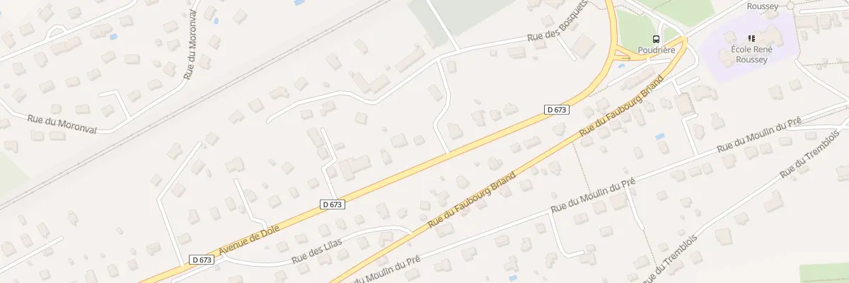 Plan du 10 Av de Dole à Saint-Vit