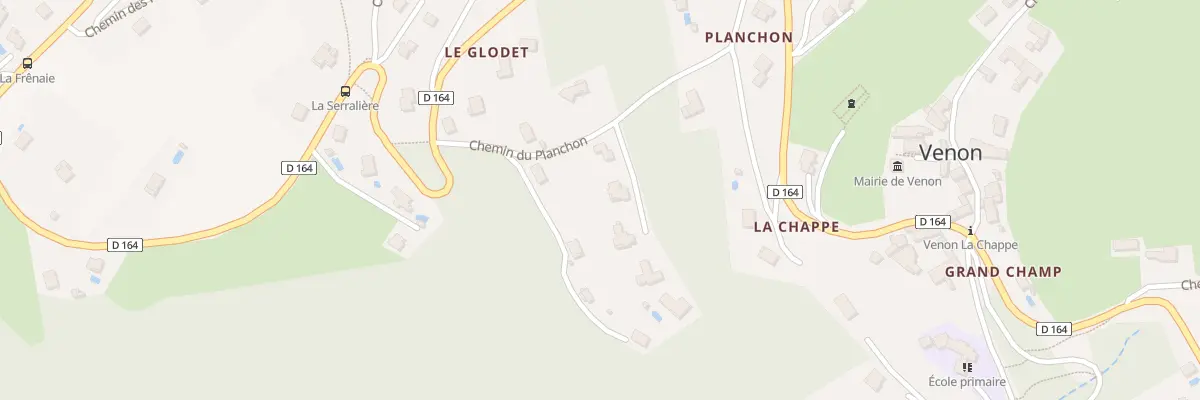 Plan du 48 Chem de Vieille Vigne à Venon