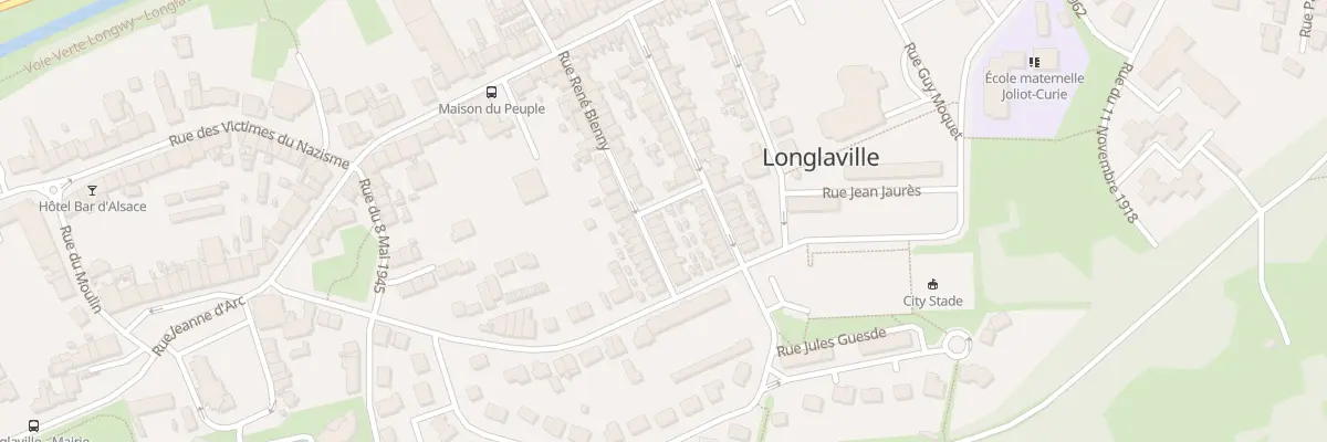 Plan du 25 Rue René Blenny à Longlaville