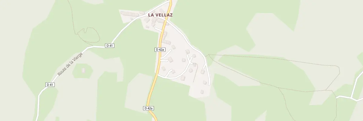 Plan du 5087 La Vellaz à Verthemex