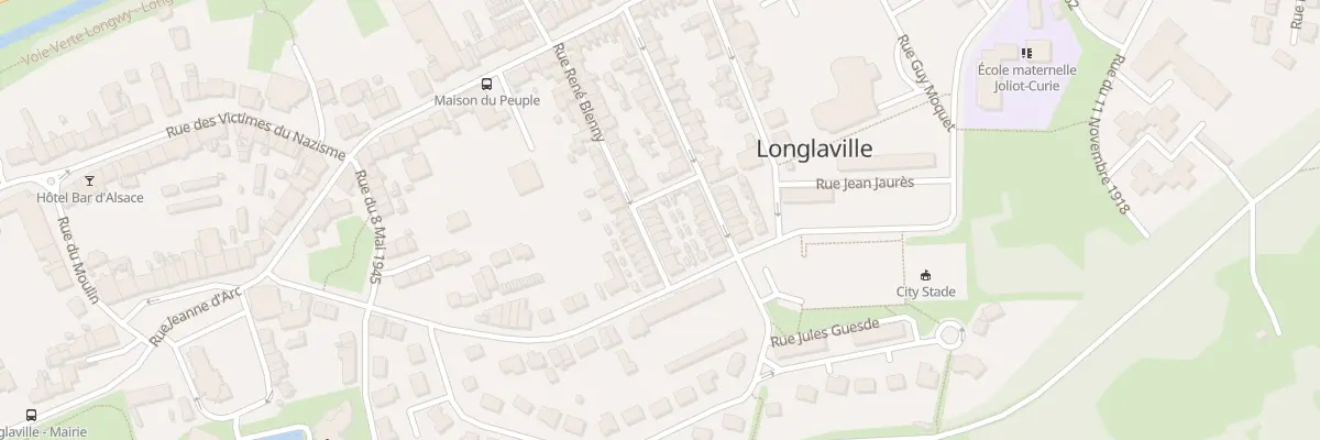 Plan du 27 Rue René Blenny à Longlaville