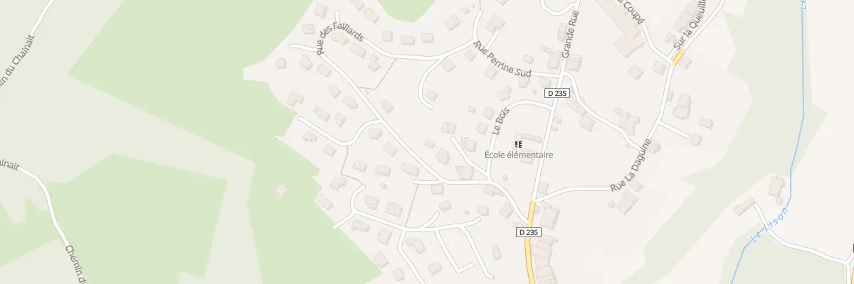 Plan du 4 Rue des Faillards à Ravilloles