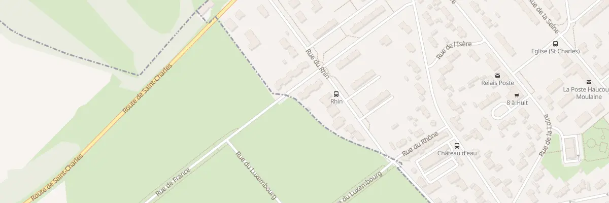 Plan du 14 Rue de l’Ill à Haucourt-Moulaine