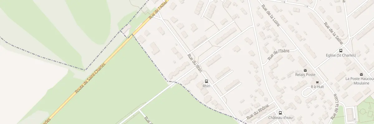 Plan du 7 Rue de l’Ill à Haucourt-Moulaine