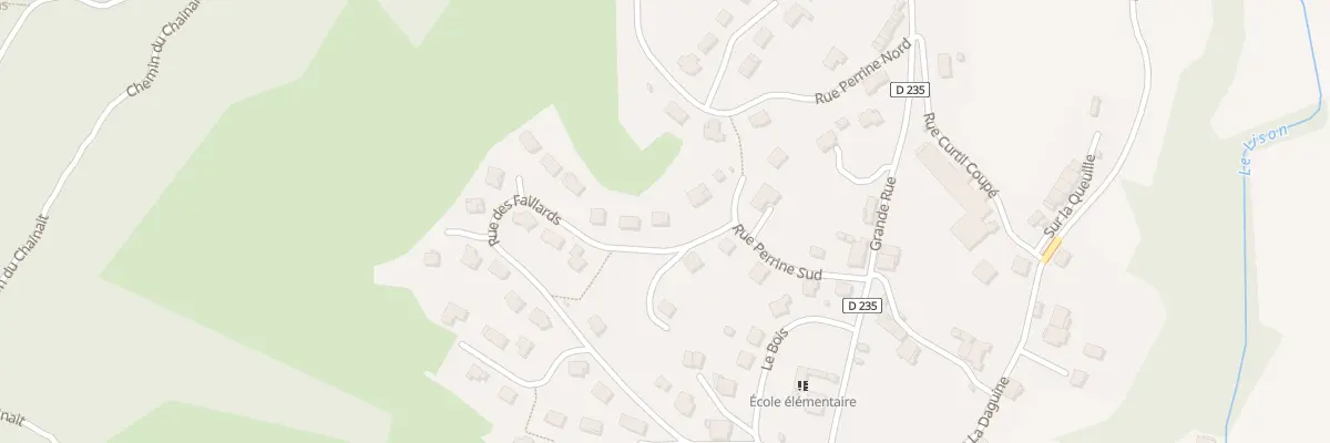 Plan du 35 Rue des Faillards à Ravilloles