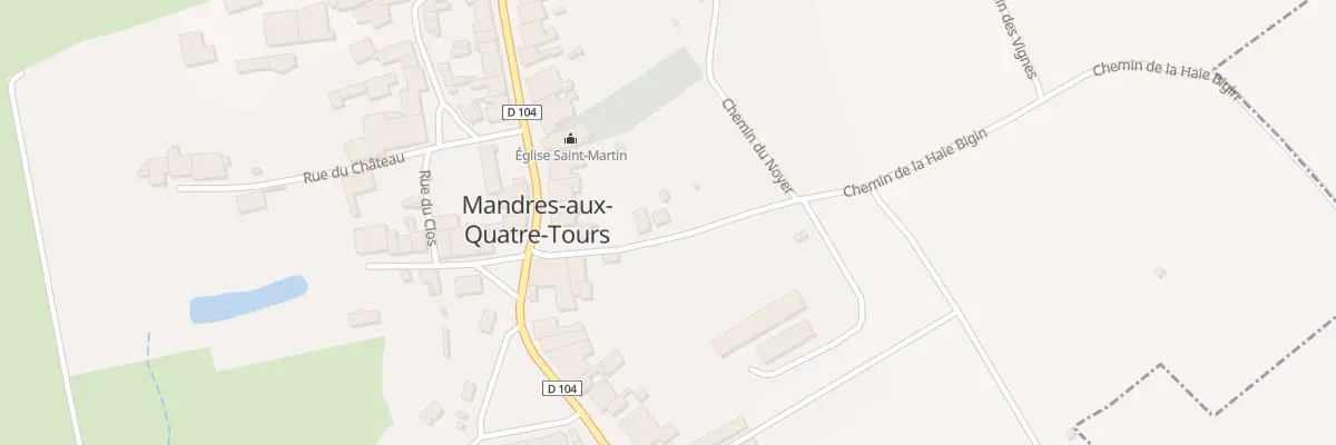 Plan du 5 Che de la Haie Bigin à Mandres-aux-Quatre-Tours