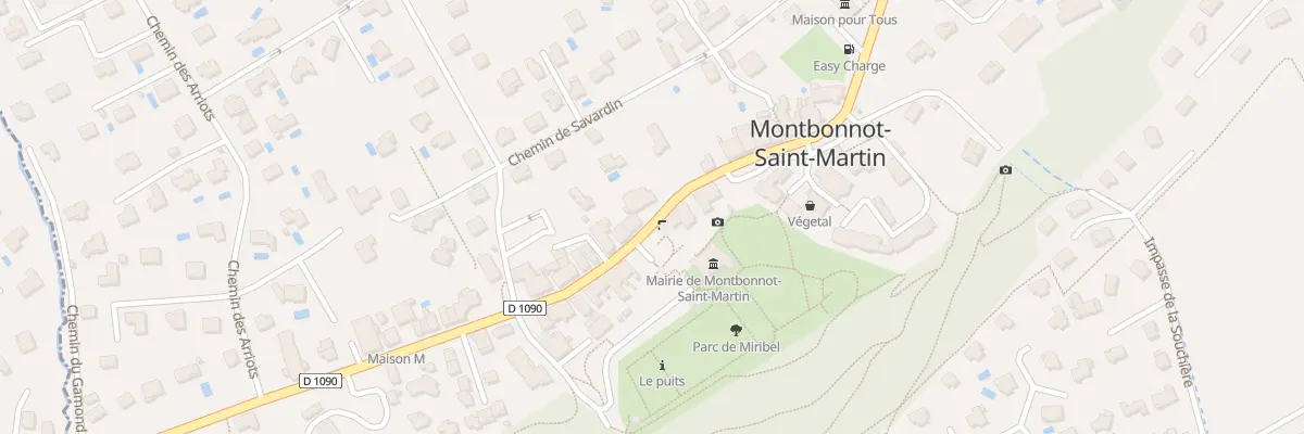 Plan du 483 Rue Général de Gaulle à Montbonnot-Saint-Martin