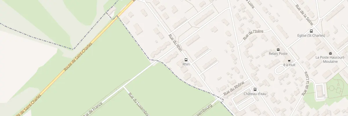Plan du 10 Rue de l’Ill à Haucourt-Moulaine