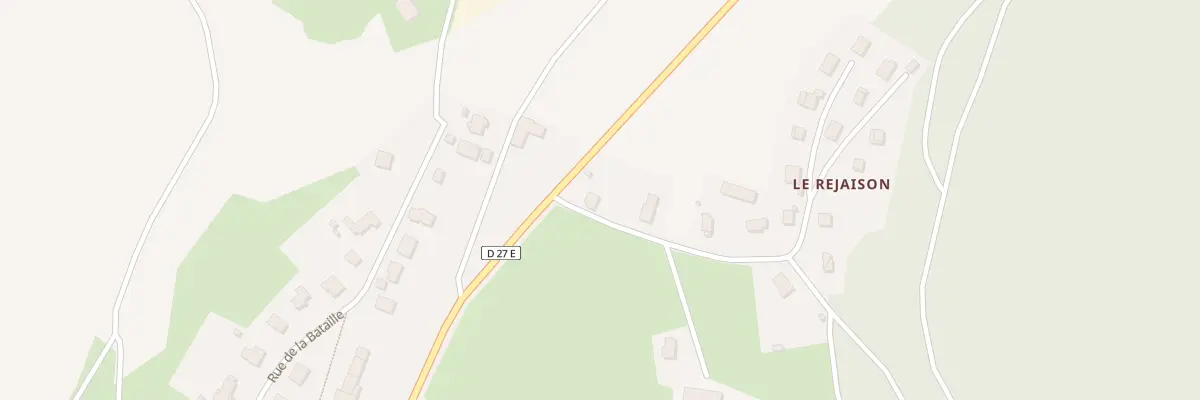 Plan du 1 Rue du Rejaison à Monnet-la-Ville