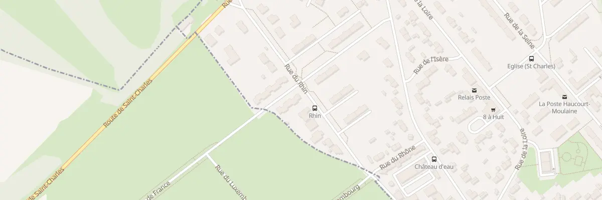 Plan du 8 Rue de l’Ill à Haucourt-Moulaine
