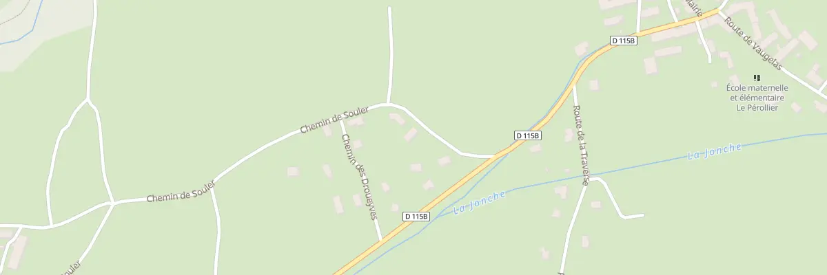 Plan du 103 Che de Souler à Villard-Saint-Christophe