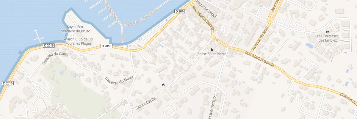 Plan du 401A Quai Saint Pierre à Six-Fours-les-Plages
