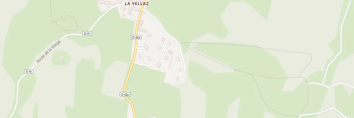 Plan du 5093 La Vellaz à Verthemex