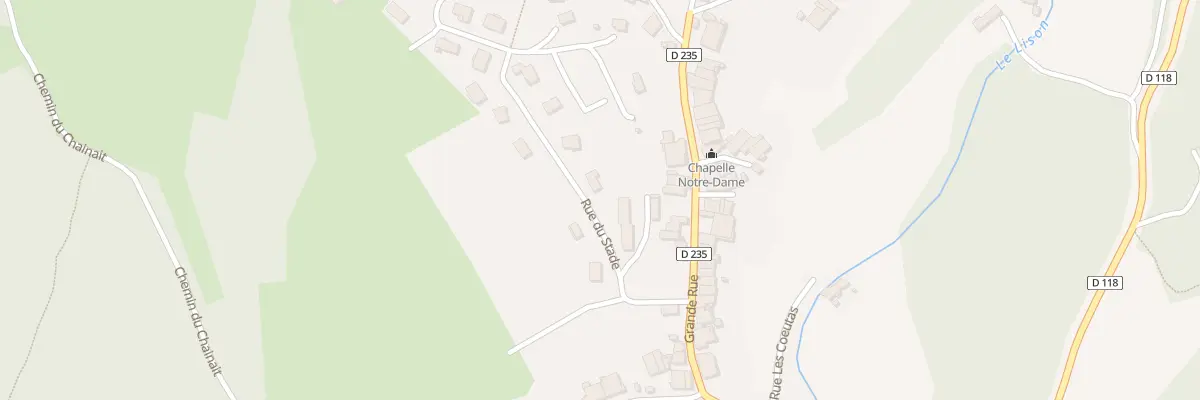 Plan du 4 Rue du Stade à Ravilloles