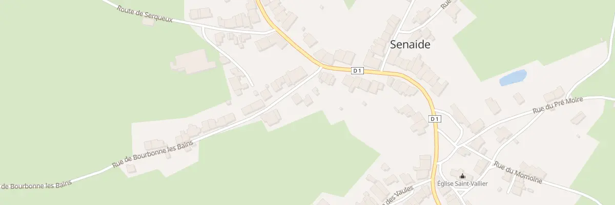Plan du 43 Rue de Bourbonne-les-bains à Senaide