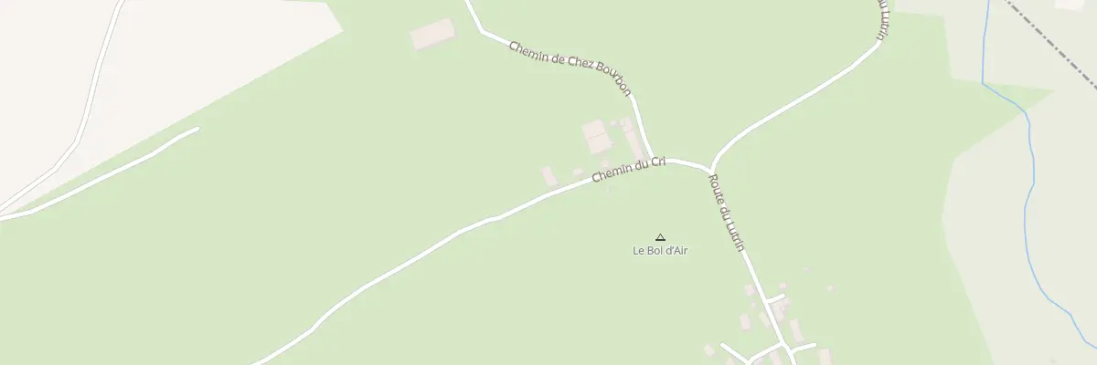 Plan du 154 Che du Cri à Saint-Paul-sur-Yenne