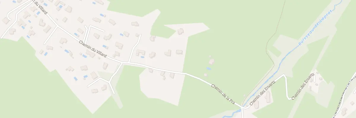 Plan du 149 Che de la Pra à Herbeys