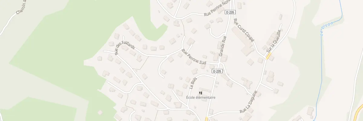 Plan du 3 Rue Perrine Sud à Ravilloles