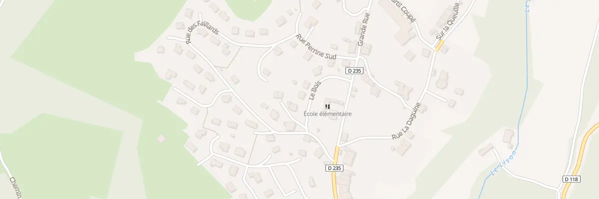 Plan du 7 Rue Le Bois à Ravilloles