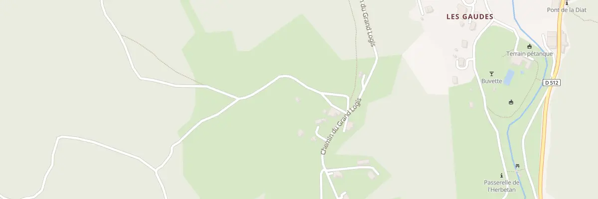 Plan du 716 Che du Grand Logis à Saint-Pierre-de-Chartreuse