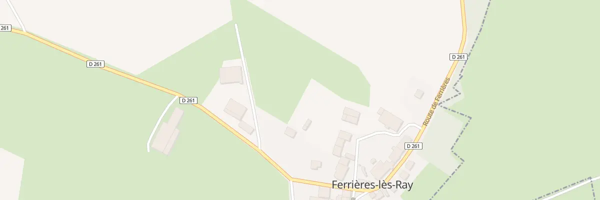 Plan du 2 Rte de Recologne à Ferrières-lès-Ray