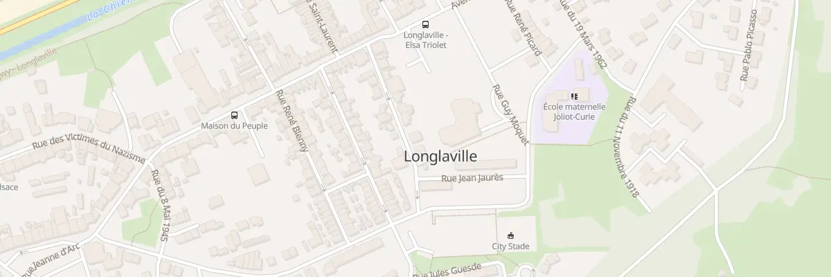 Plan du 9 Rue Pasteur à Longlaville