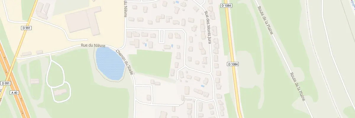 Plan du 375 Rue des Monts Jura à Valserhône
