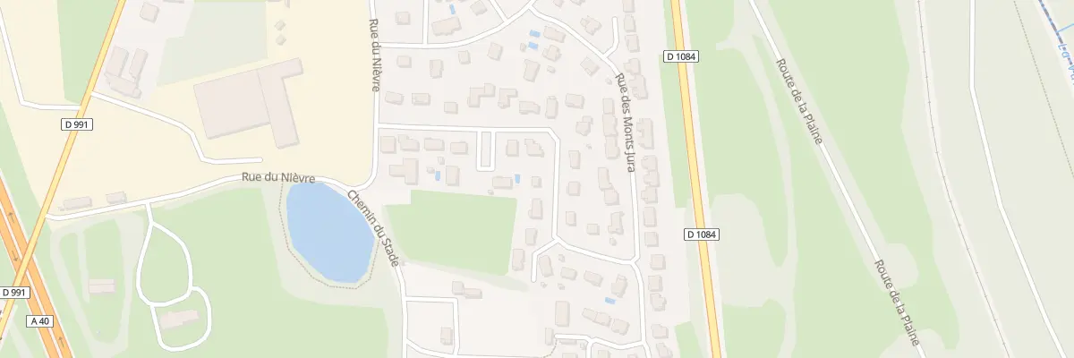 Plan du 403 Rue des Monts Jura à Valserhône