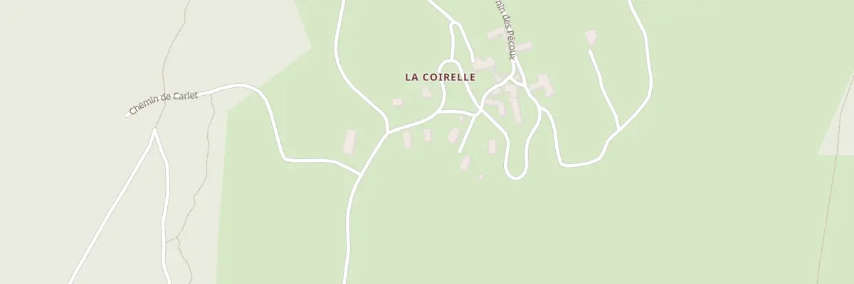 Plan du 5503 La Coirelle à Cholonge