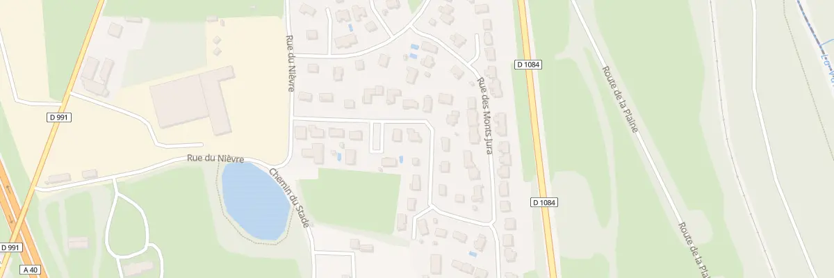 Plan du 451 Rue des Monts Jura à Valserhône