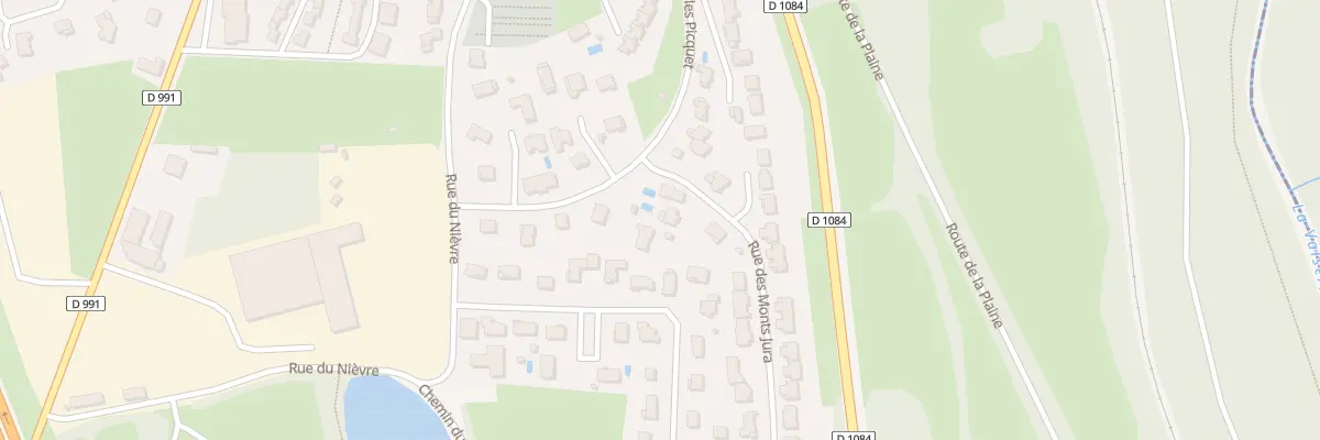 Plan du 46A Rue des Monts Jura à Valserhône