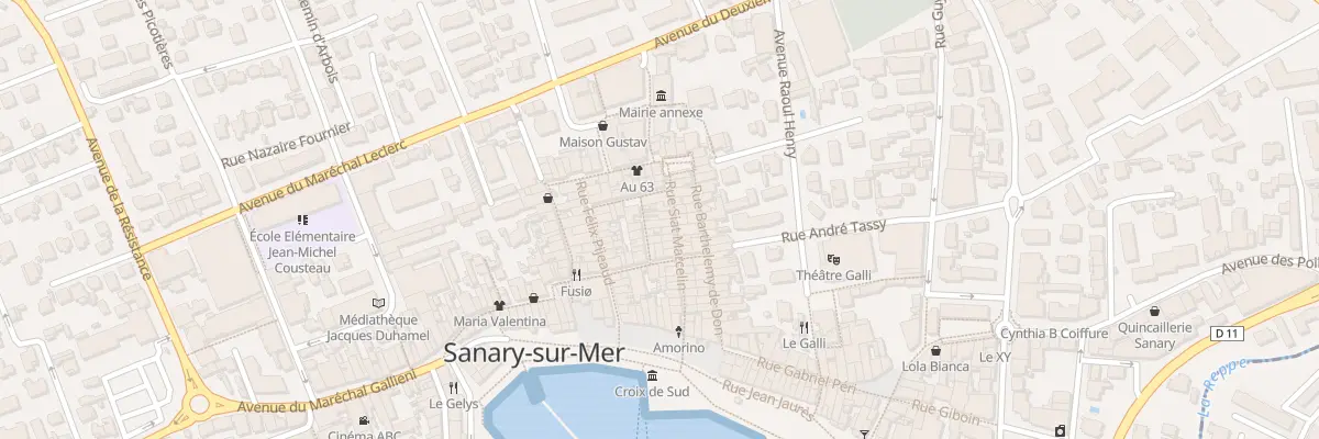 Plan du 27 Rue Marcellin Siat à Sanary-sur-Mer
