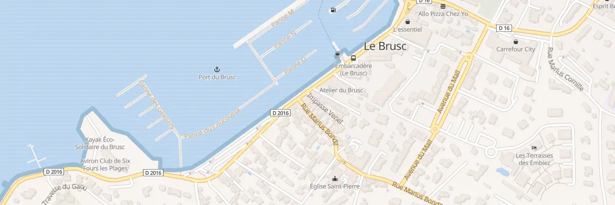 Plan du 245 Quai Saint Pierre à Six-Fours-les-Plages