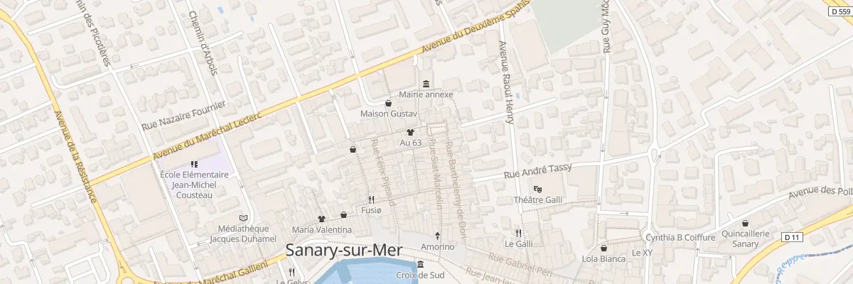 Plan du 31 Rue Marcellin Siat à Sanary-sur-Mer