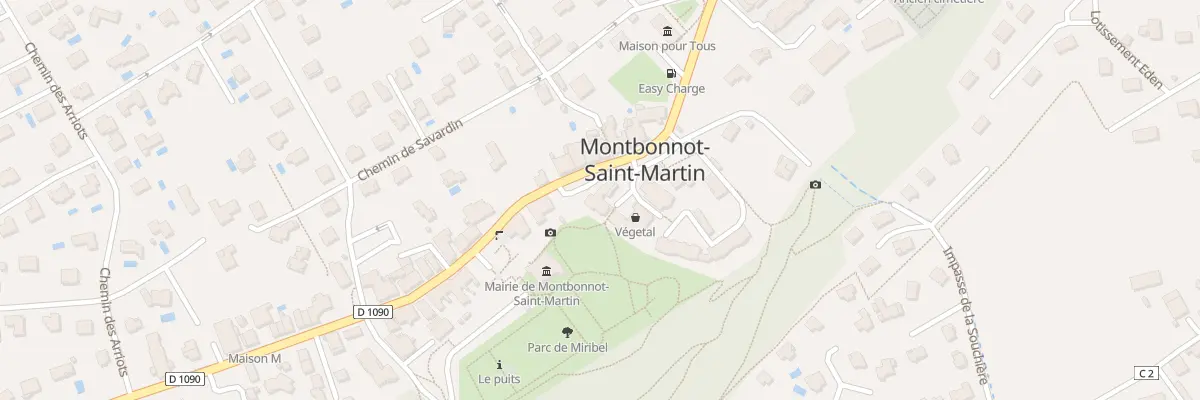 Plan du 600 Rue Général de Gaulle à Montbonnot-Saint-Martin