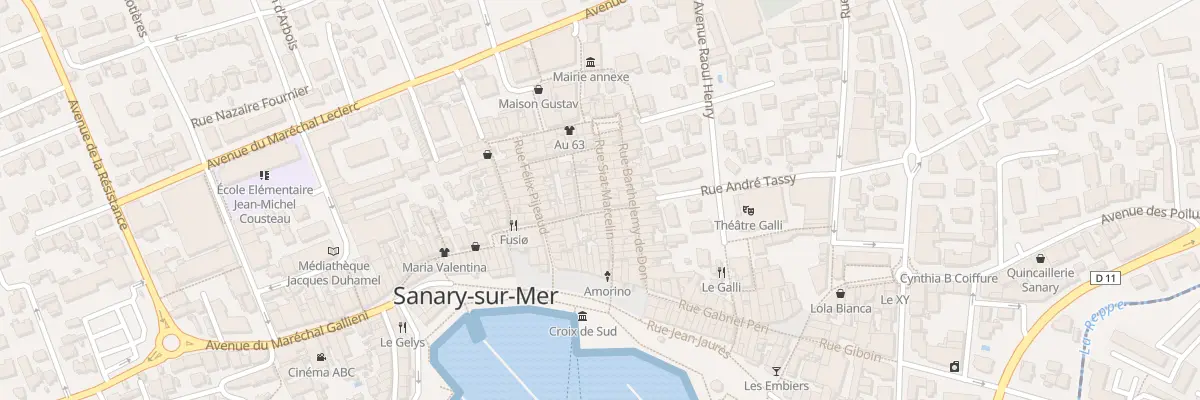 Plan du 19 Rue Marcellin Siat à Sanary-sur-Mer