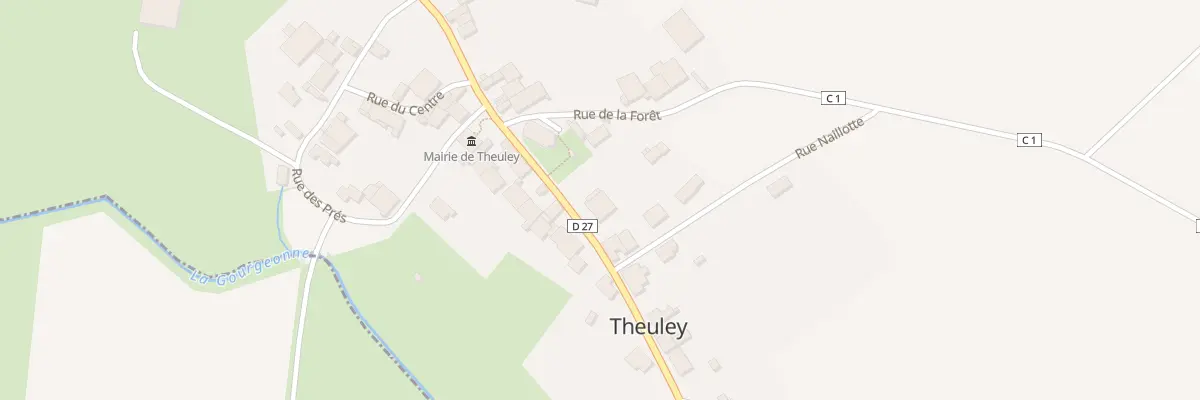 Plan du 27 Rue Grande Rue à Theuley
