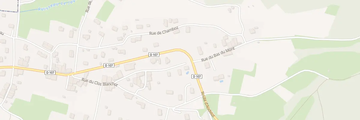 Plan du 9 Rue de la Bernarde à Mesnay