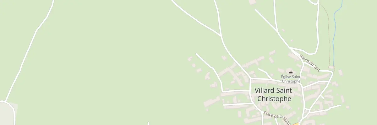Plan du 221 Che des Prés-Dessous à Villard-Saint-Christophe