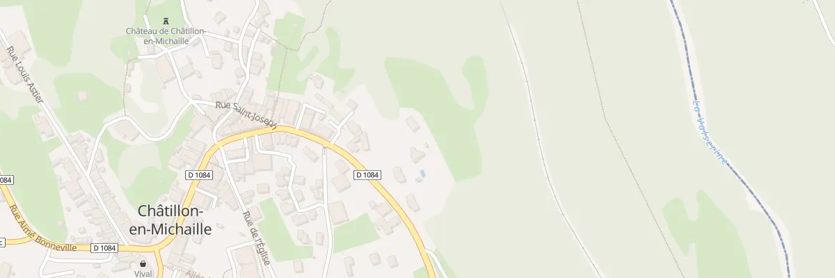 Plan du 967 Rue Aime Bonneville à Valserhône