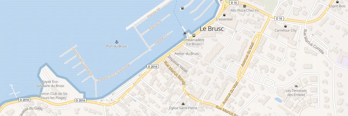 Plan du 231 Quai Saint Pierre à Six-Fours-les-Plages