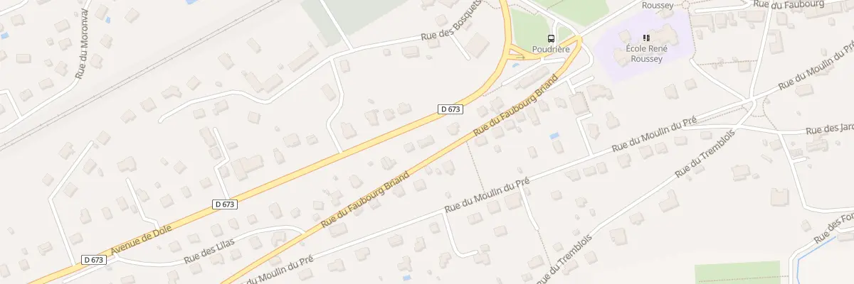 Plan du 8 Rue du Faubourg Briand à Saint-Vit