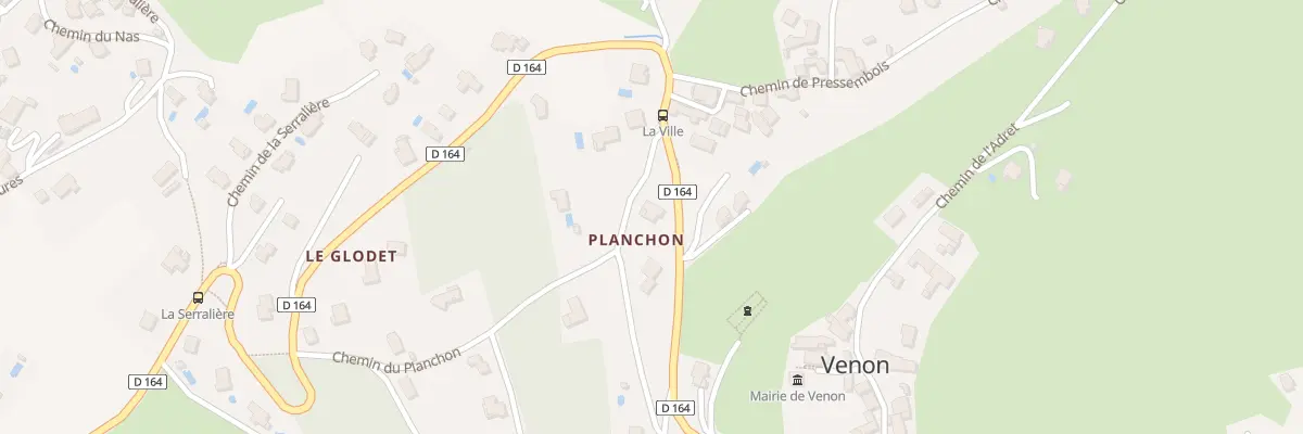 Plan du 37 Chem de la Chappe à Venon