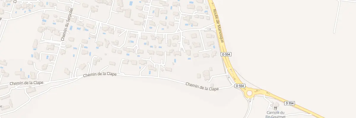 Plan du 6801 La Suble à Vinon-sur-Verdon